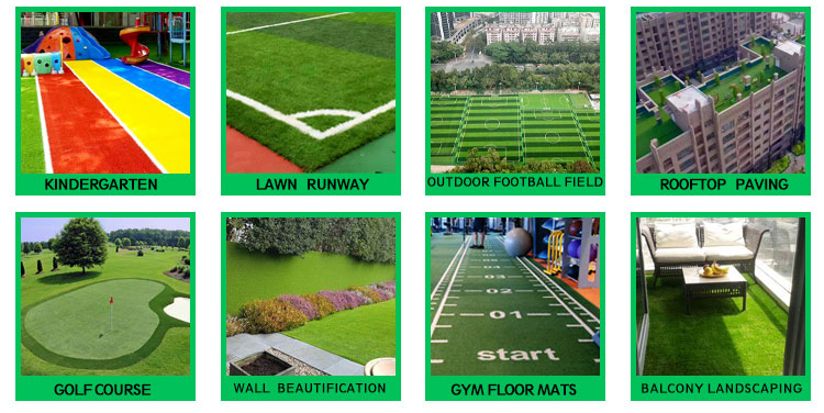 Artificial grass application Artificial grass application