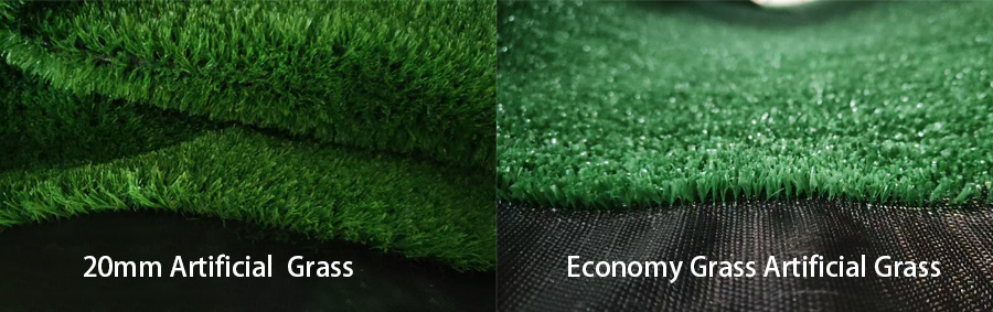 green artificial grass turf