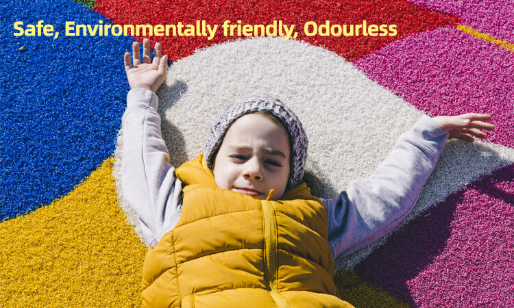 coloured artificial grass wholesale