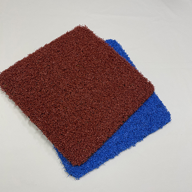 High Quality Multi Colors KDK Sports Artificial Turf Grass Filed with Blcak Blue And Red
