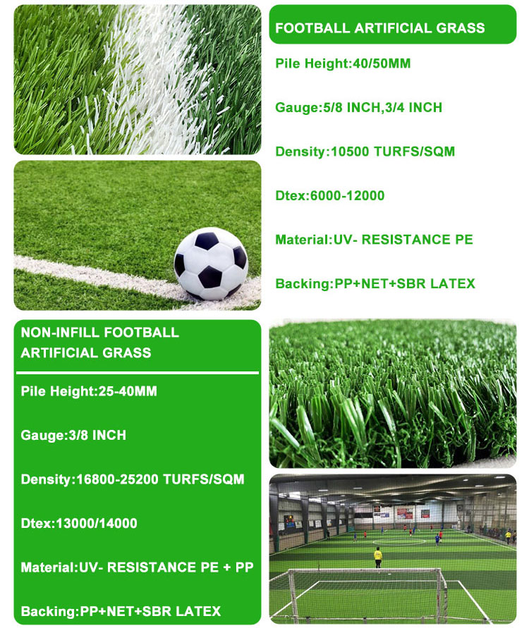 Infill soccer grass