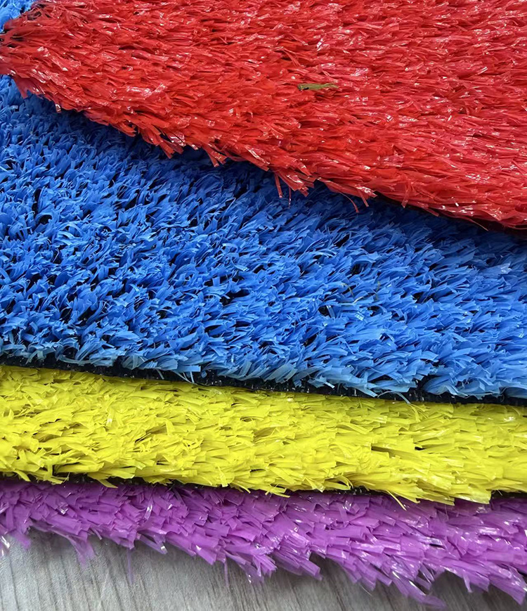 10mm decorative colored artificial turf