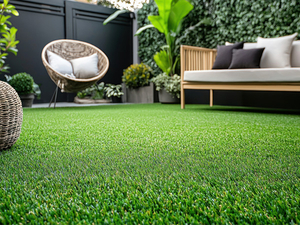 C&eacute;sped artificial de paisajismo de 25 mm para jard&iacute;n.jpg