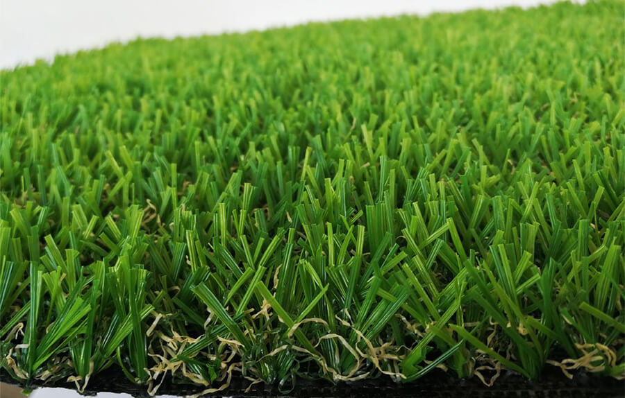 Vier Töne synthetischer Grasrasen für Handelslandschaften 