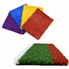 china rainbow coloured artificial grass