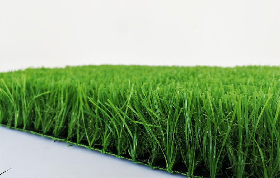 three colors landscaping artificial grass front yard