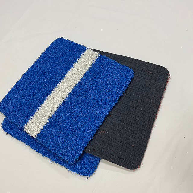 High Quality Multi Colors KDK Sports Artificial Turf Grass Filed with Blcak Blue And Red