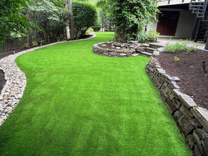 landscaping fake grass carpet for commercial building.jpg