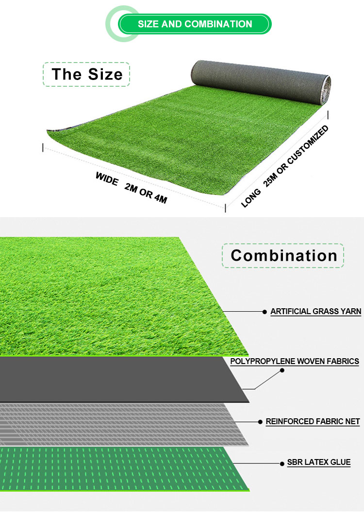 Synthetic artificial grass turf