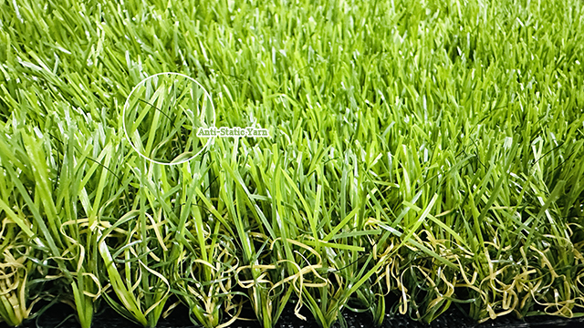 The Revolutionary Innovation-New Synthetic Artificial Grass with Anti-Static Yarn And PU Backing