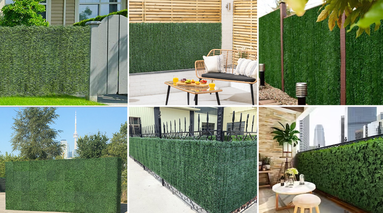 artificial conifer screening application