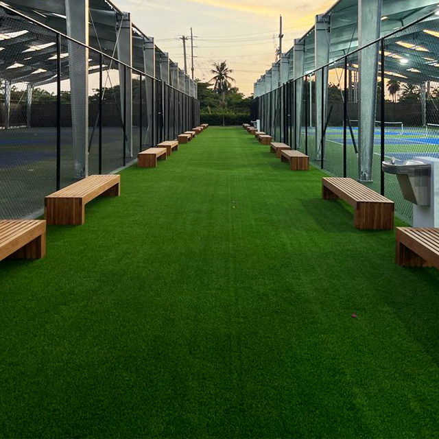 Outdoor Garden Three Colors Synthetic Turf Grass Lawn Cost Price