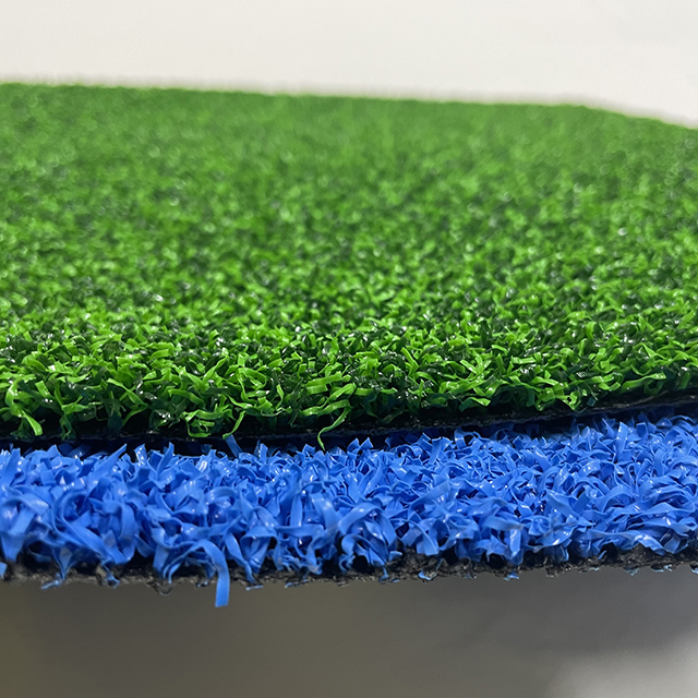 High Quality Multi Colors KDK Sports Artificial Turf Grass Filed with Blcak Blue And Red