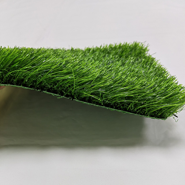 Groene grasmat voor achtertuin 
